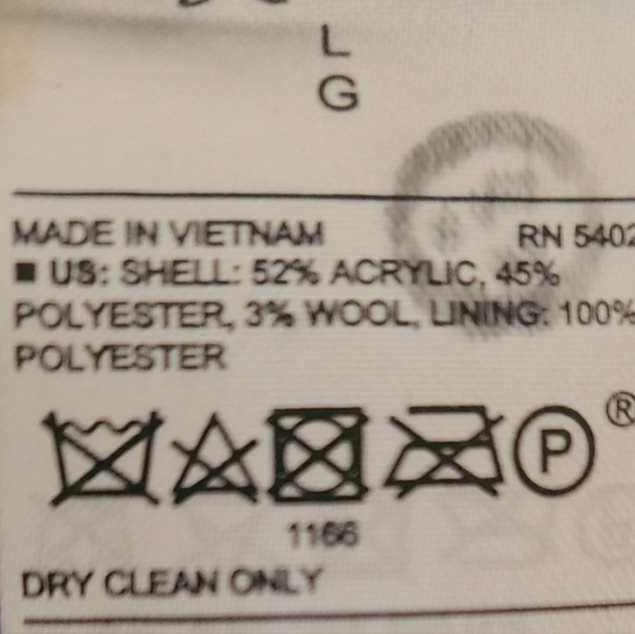 Maternity Peacoat Black - Picture 4 of 4